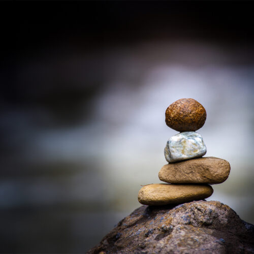 Zen-Steine Kurz-Retreat Achtsamkeit